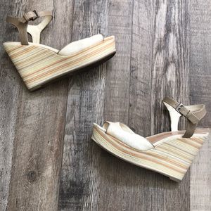 LC Lauren Conrad wedge heels